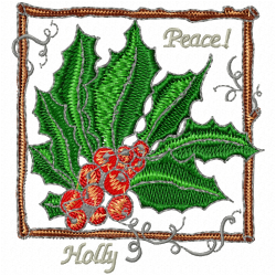 Leaves Embroidery Design 8